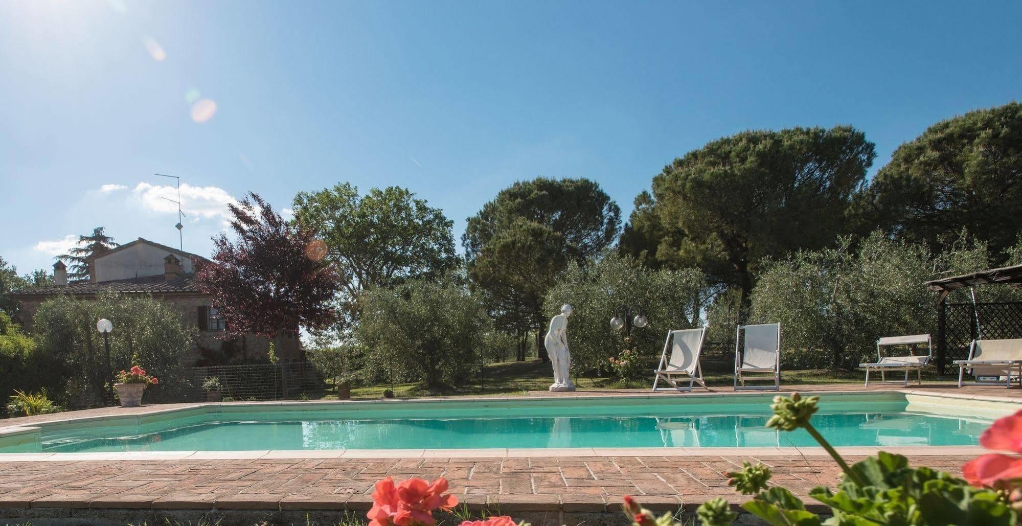 Agriturismo Podere Caggiolo - Swimming Pool & Air Conditioning Marciano della Chiana Eksteriør billede